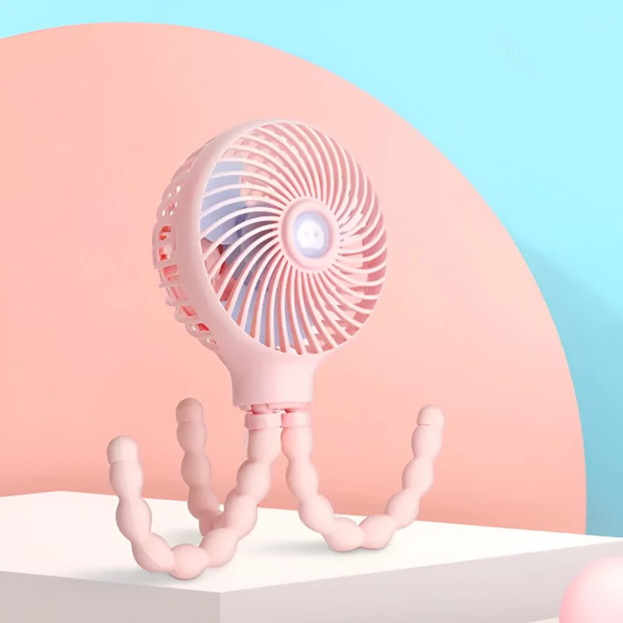 Twist & Mount Octopus Mini Fan