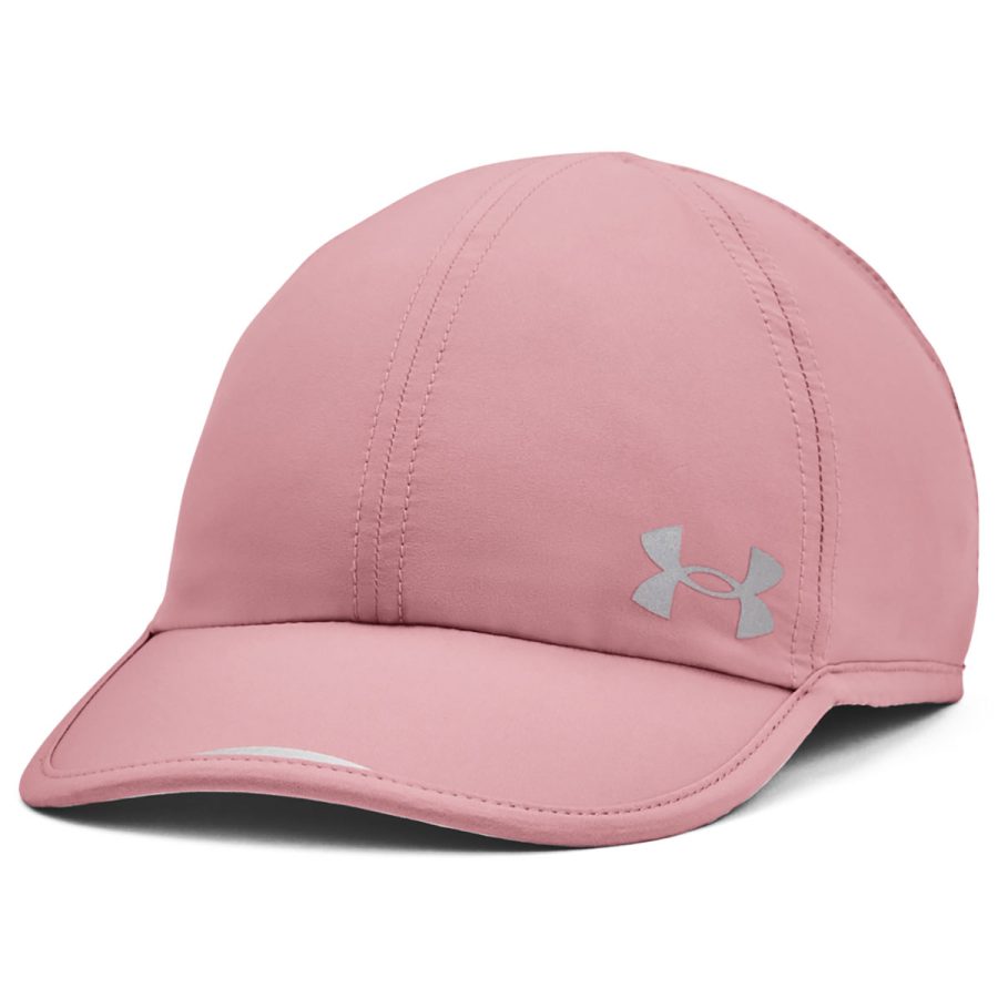 UA Women's Iso-Chill Launch Wrapback Cap - Pink Elixir/Pink Elixir/Reflective / 1SFM