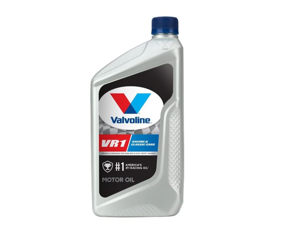 VALVOLINE 822388 Oil; VR1 Racing Oil; SAE 10W30; 1 Quart Bottle; Pack of 6