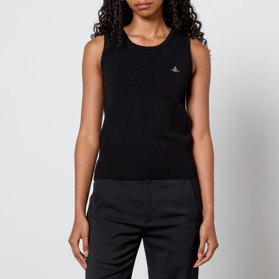 Vivienne Westwood Bea Cotton and Cashmere-Blend Vest - S