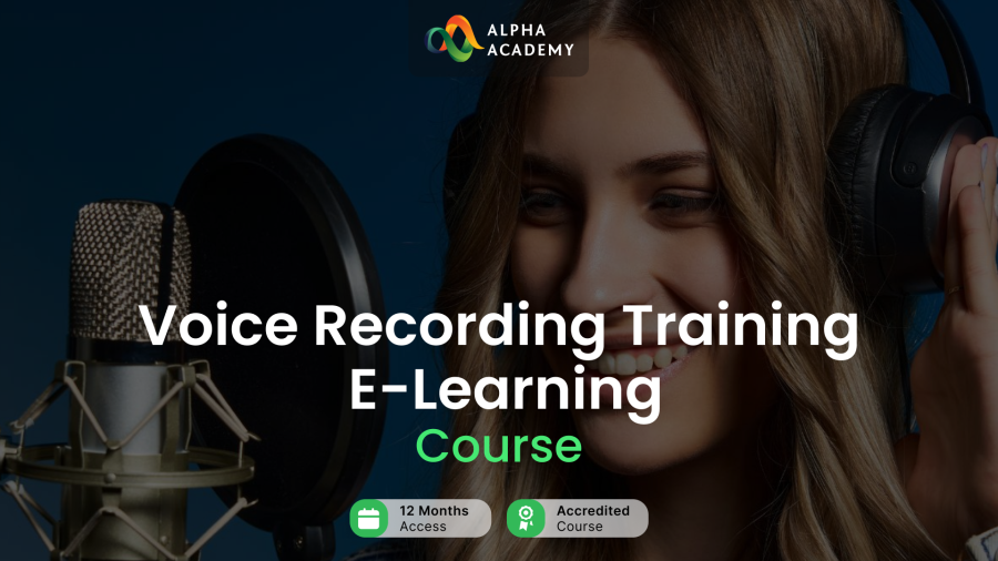 Voice Recording Training Course Alpha Academy Code