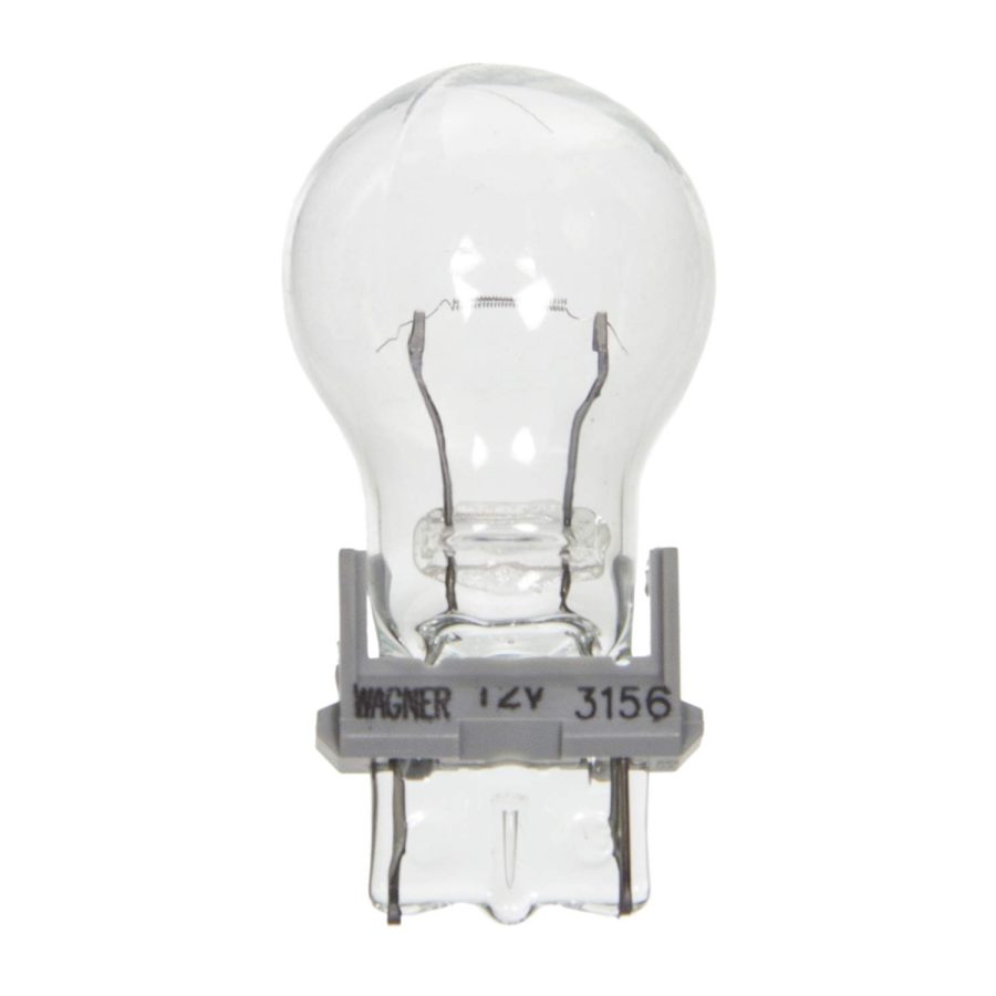 WAGNER BP3156 Lighting Standard Multi-Purpose Light Bulb Card of 2