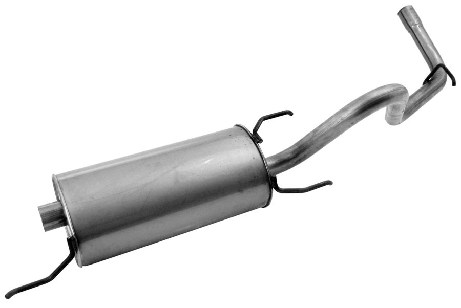 WALKER 56206 Quiet-Flow SS Direct Fit Exhaust Muffler Assembly 2.25 INCH Inlet (ID) 2.5 INCH Outlet (ID) 2.5 INCH Outlet (OD) for Nissan Frontier