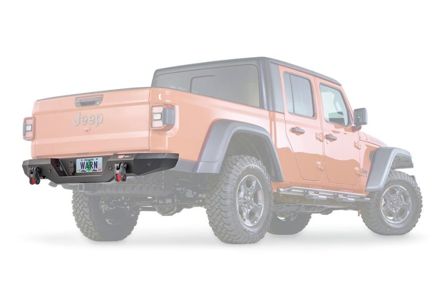 WARN 106300 Elite Series Rear Bumper, Fits: Jeep Gladiator (2019-Current)