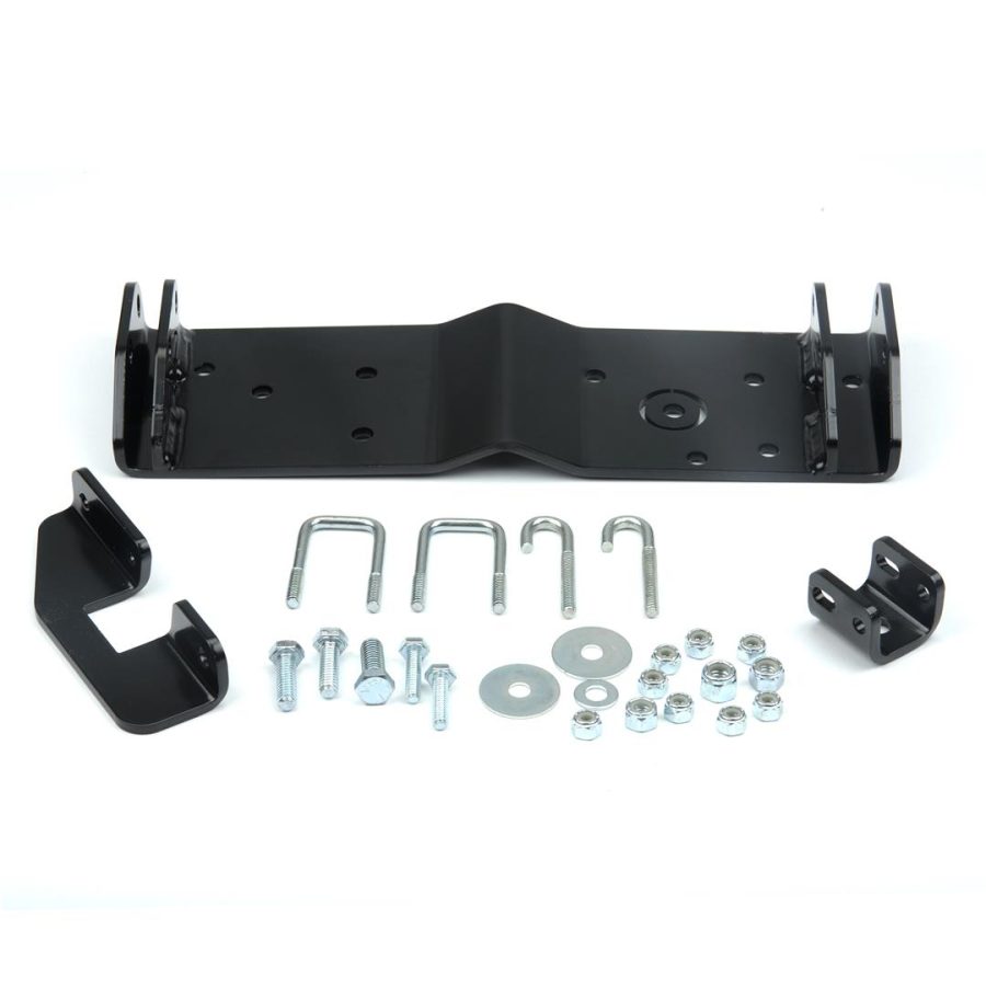 WARN 37843 Powersports ATV Center Kit Snow Plow Mount , Black