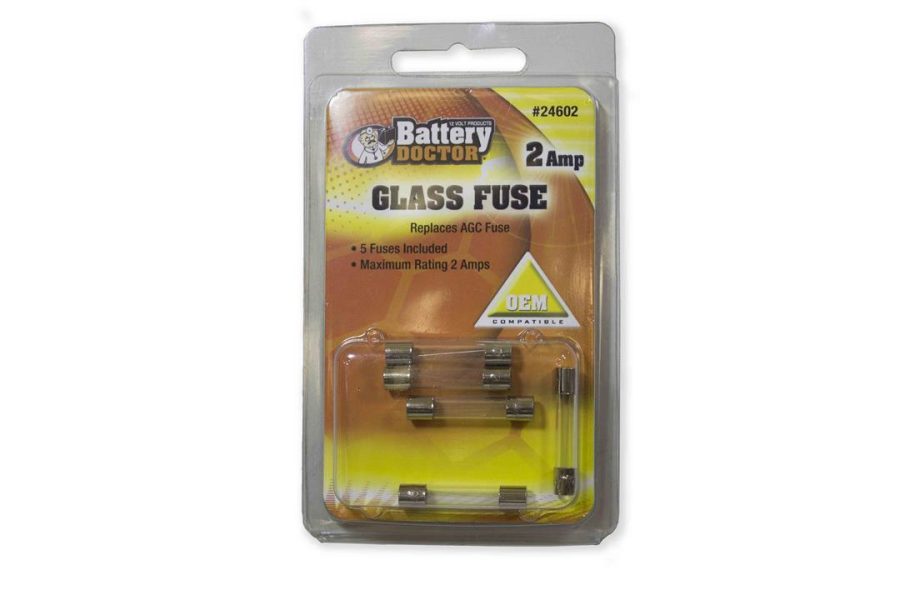 WIRTHCO 24602 Agc Glass Fuse-2 Amp