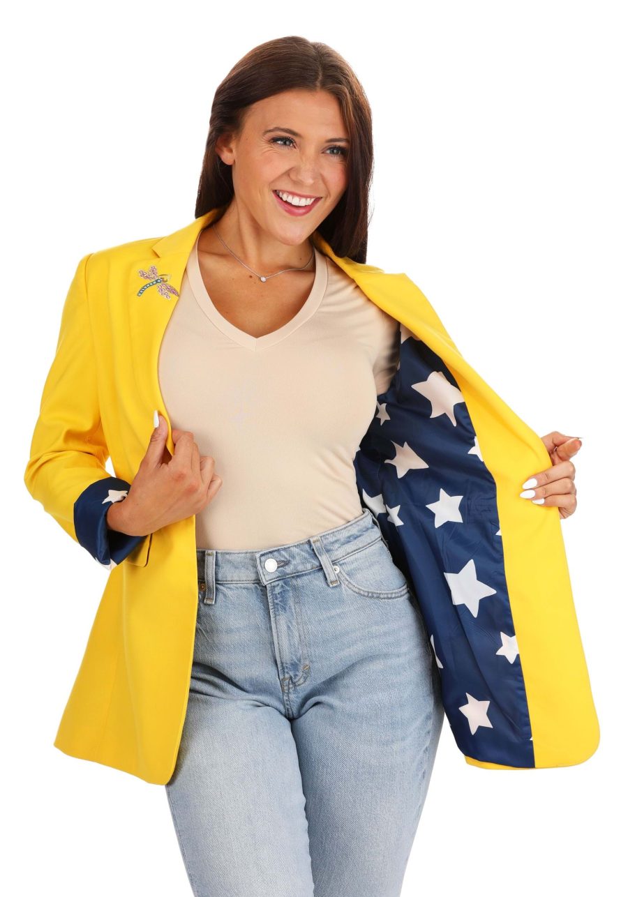 Women's Coraline Yellow Blazer