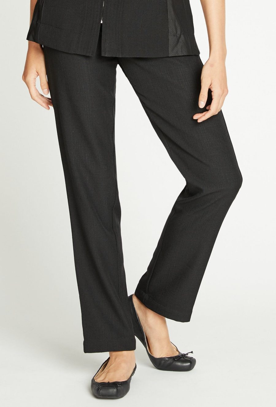 Women's Faux Linen Long Pant