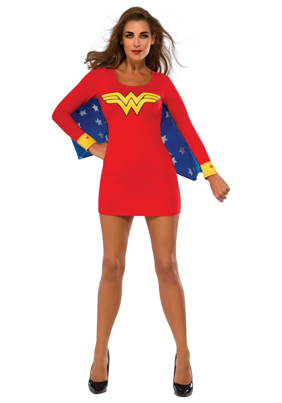 Women's Wonder Woman Wings Dress Costume