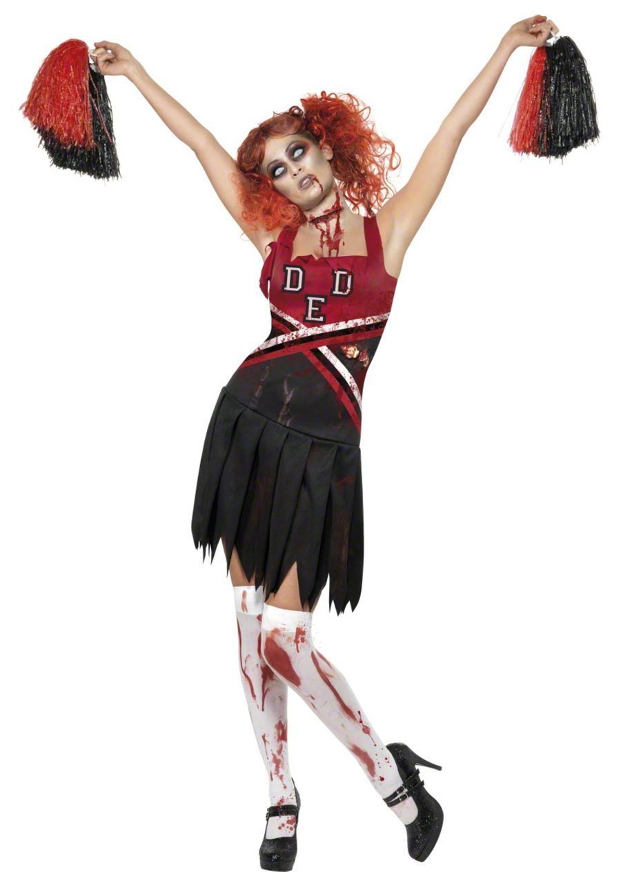 Women's Zombie High School Cheerleader Costume