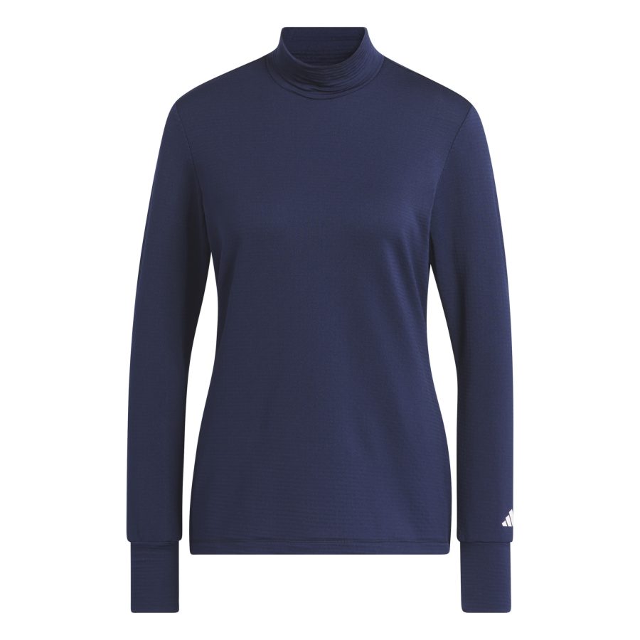 Women's long-sleeved simulated polo shirt adidas Cold.RDY