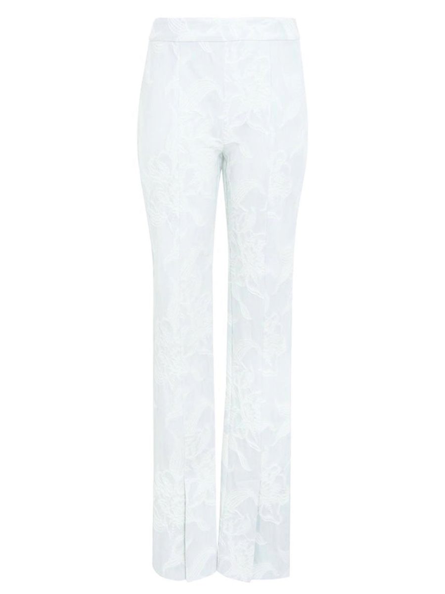 ZIMMERMANN WOMEN Wonderland Denim Trouser White