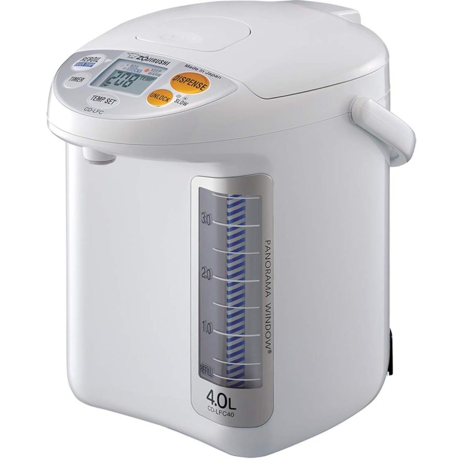 Zojirushi CD-LFC40 Panorama Window Micom Water Boiler and Warmer, 135 oz/4.0 L,