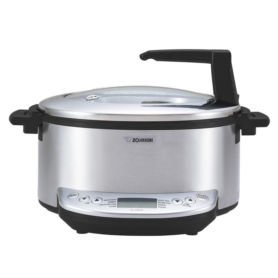 Zojirushi EL-CAC60XZ Multicooker, Brushed Stainless