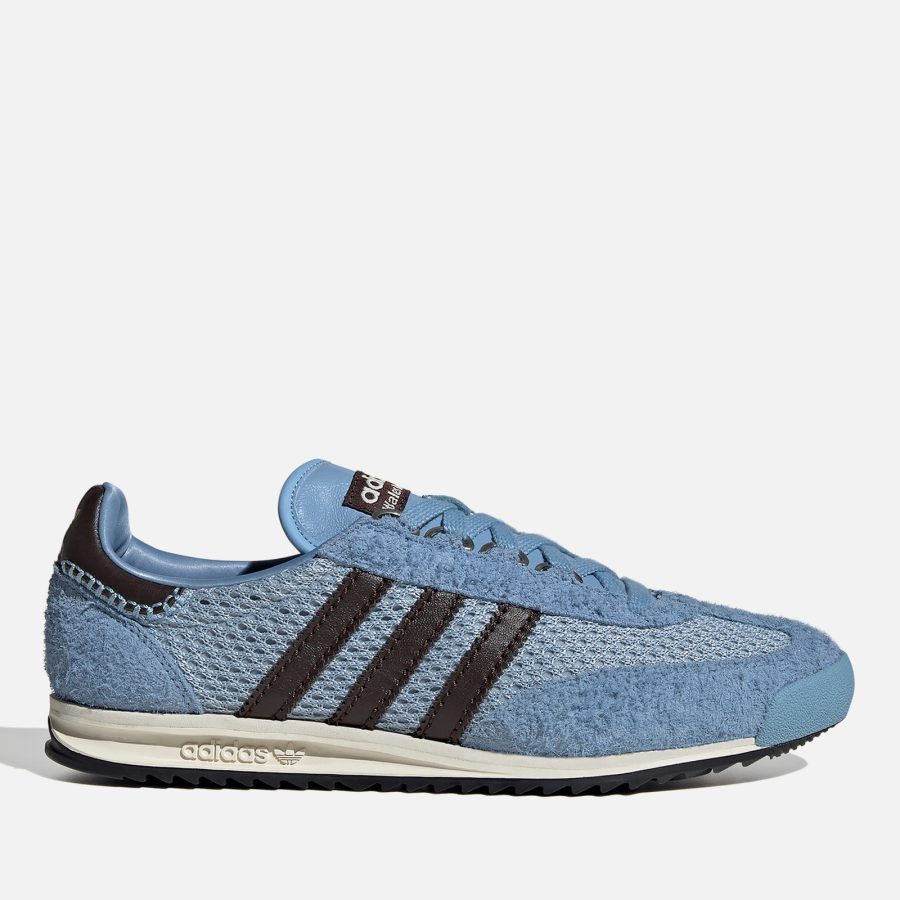 adidas x Wales Bonner SL76 Suede and Crochet Trainers - UK 3