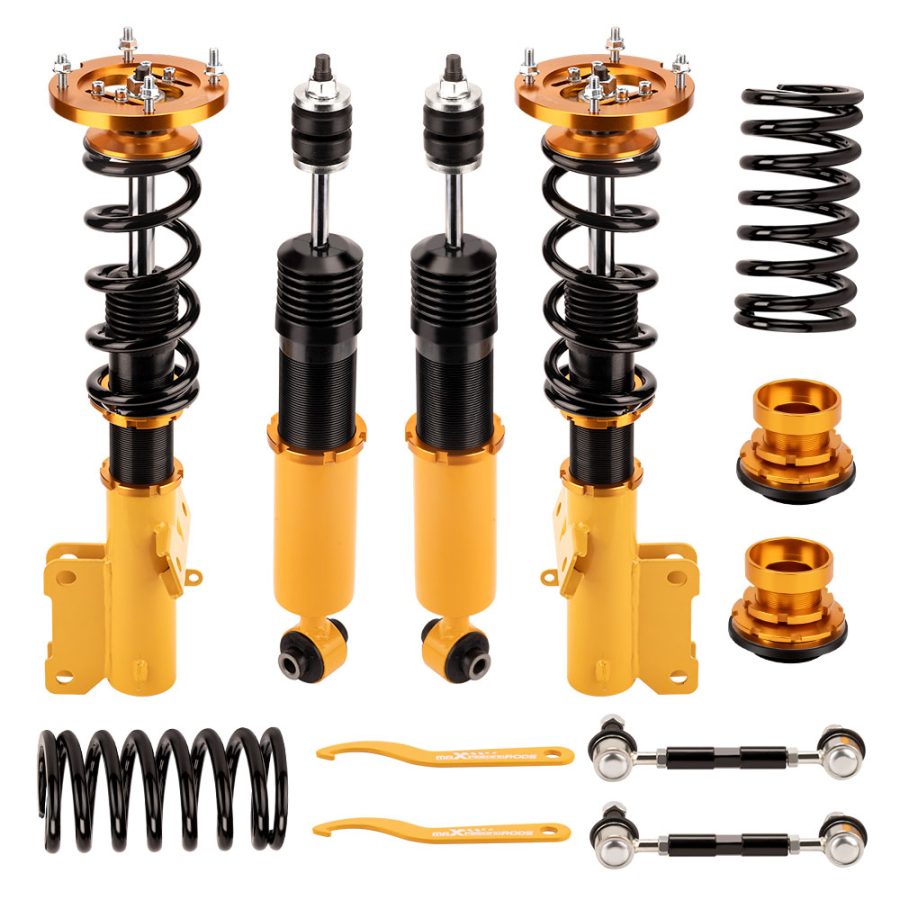 for Ford Mustang 2005-2014 Assembly Coilovers Kits Adj. Height and Mounts lowering kit