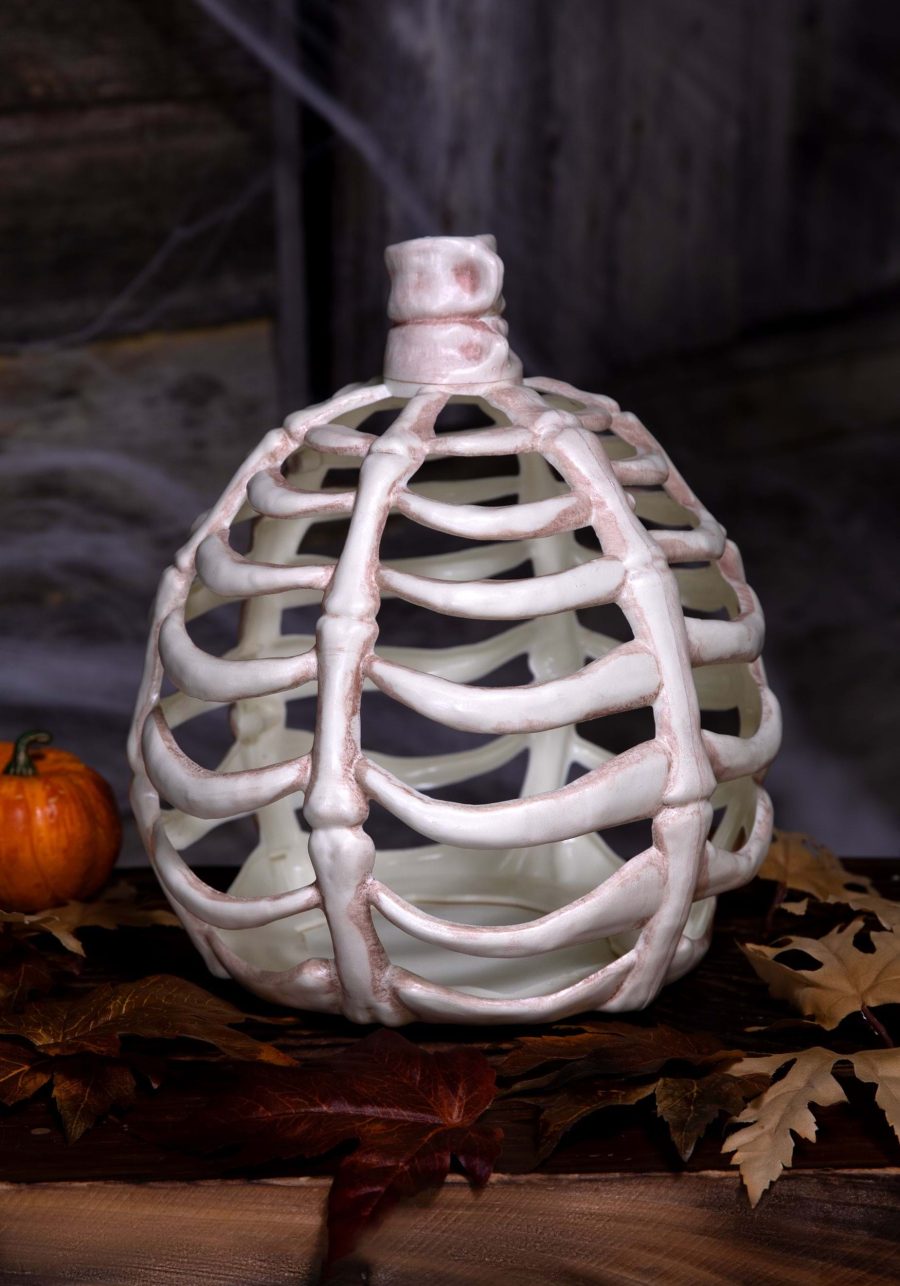 11 Pumpkin Bones Decoration