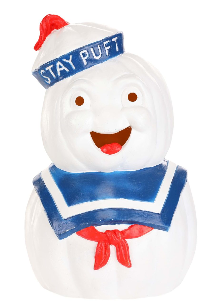 12 Ghostbusters Light Up Stay Puft Pumpkin Decoration