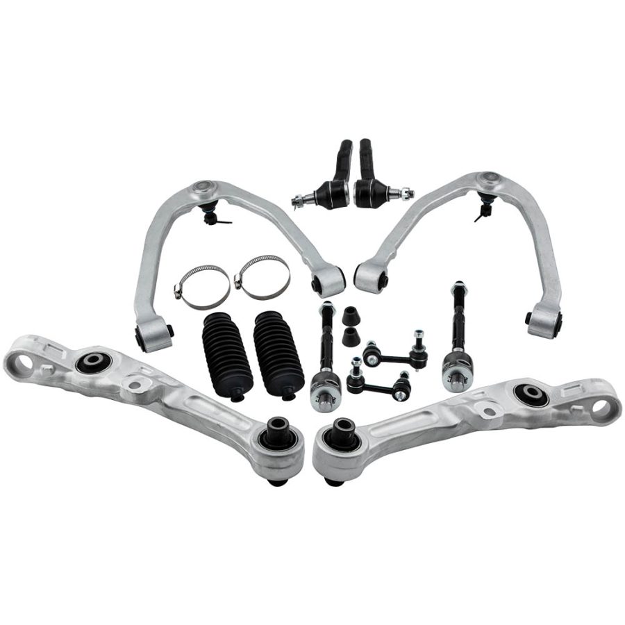 12x Front Lower Control Arms Assembly compatible for Infiniti G35 Coupe 2-Door RWD 2003-07