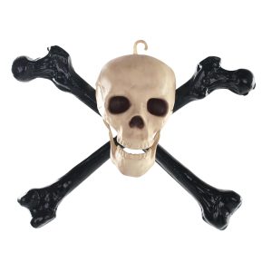 16 Skull and Crossbones Halloween Decoration