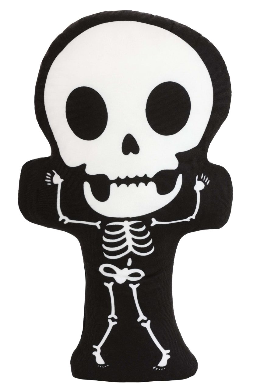 17-Inch My Squishy Skeleton Pillow