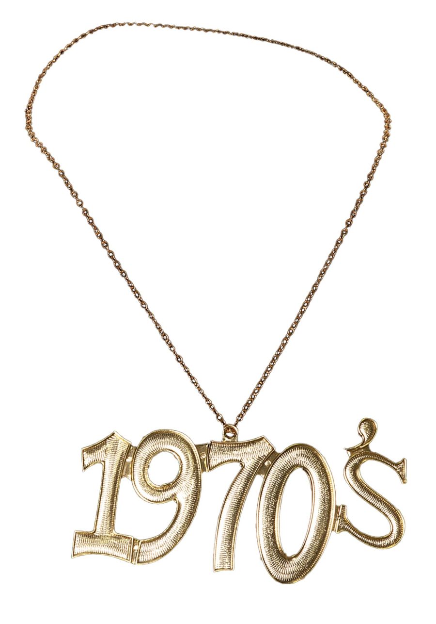 1970's Costume Gold Chain Necklace