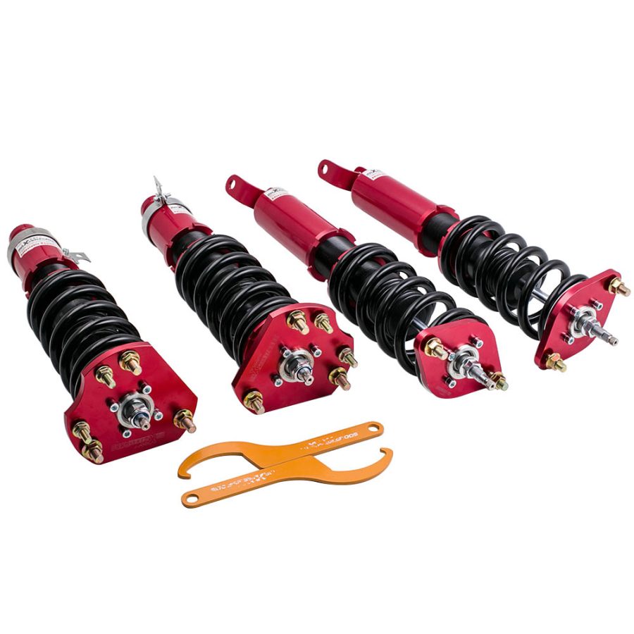 24-Way Adjustable Damper Coilover Coilovers Compatible For HONDA PRELUDE BB1-BB9 1992-2001 lowering kit