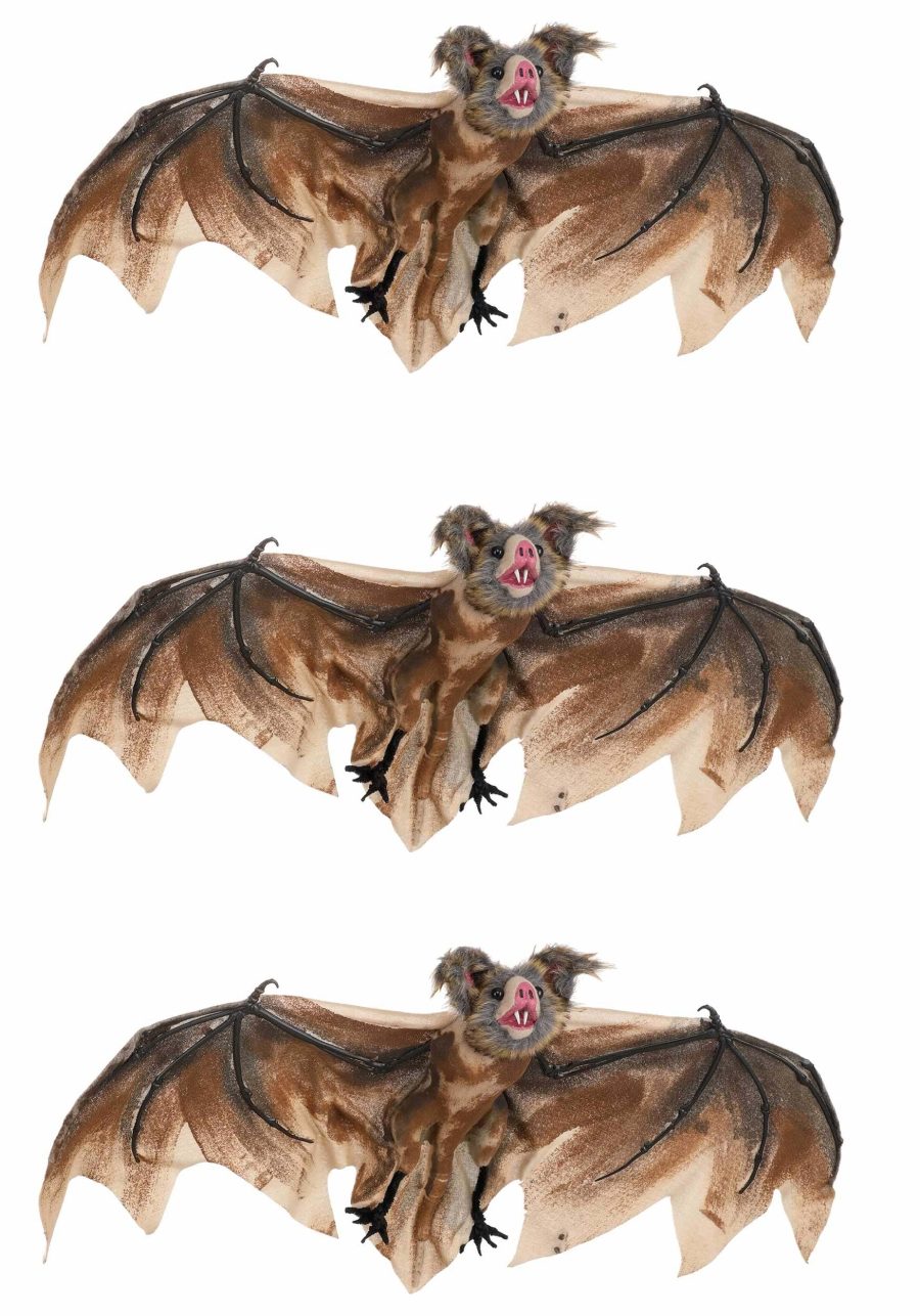 3 Pack Brown Bat Props