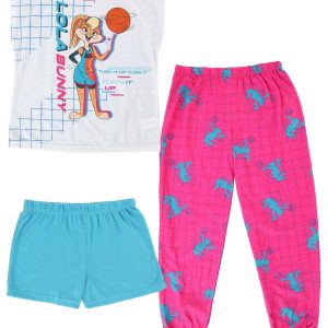 3 Piece Girls Space Jam 2 Sleep Set