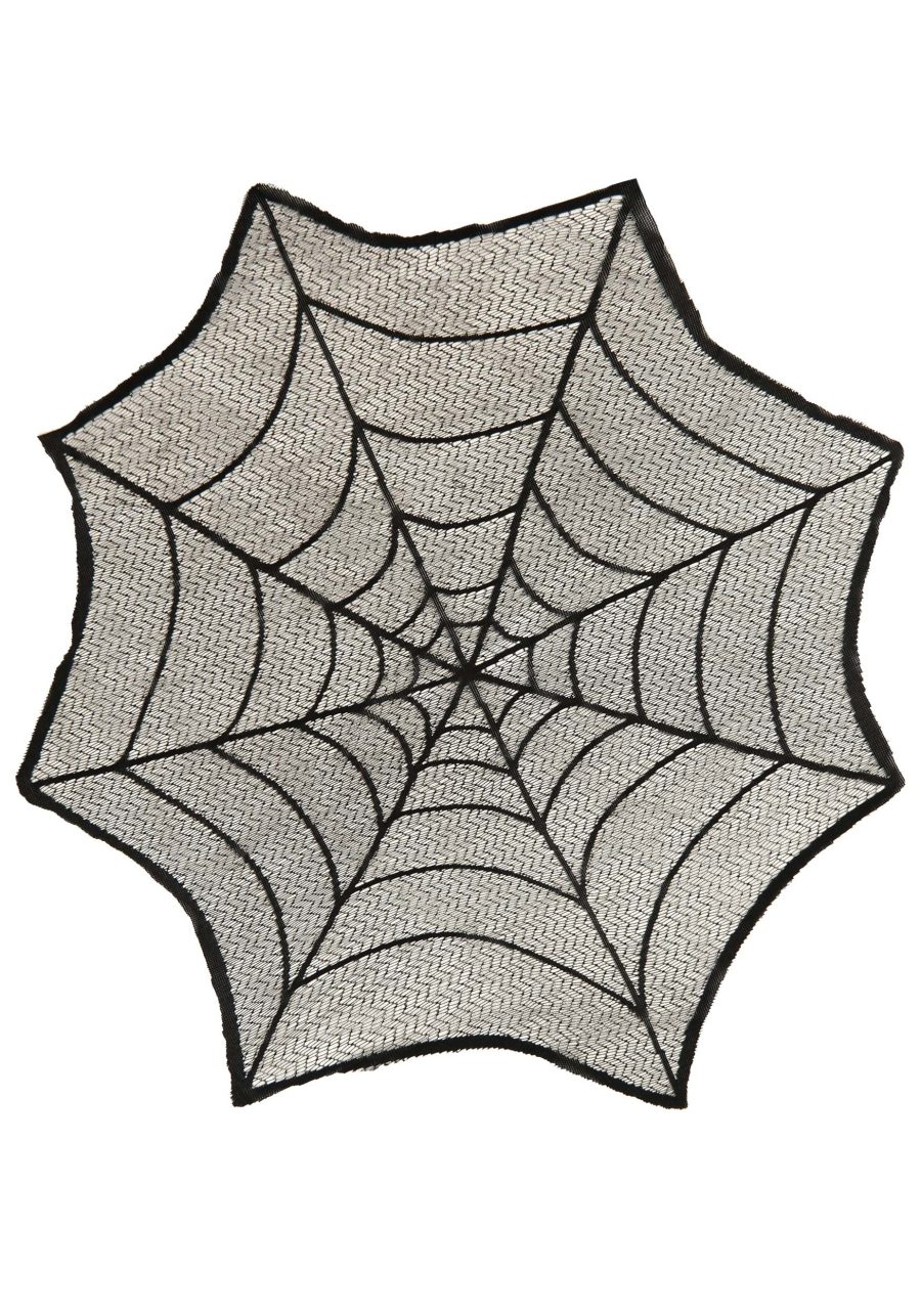 30-Inch Round Spider Web Table Cover