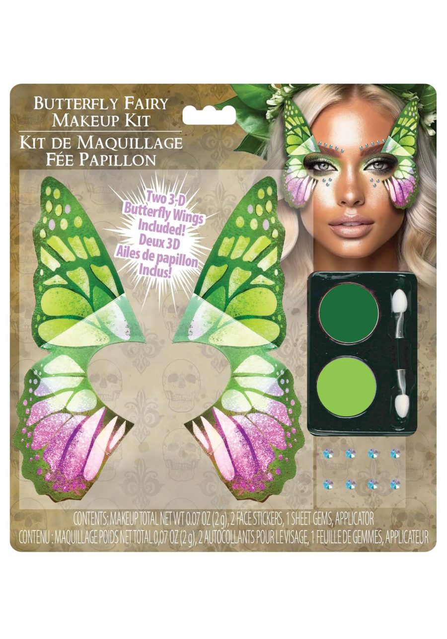 3D Butterfly Fairy with Gems Makeup Kit