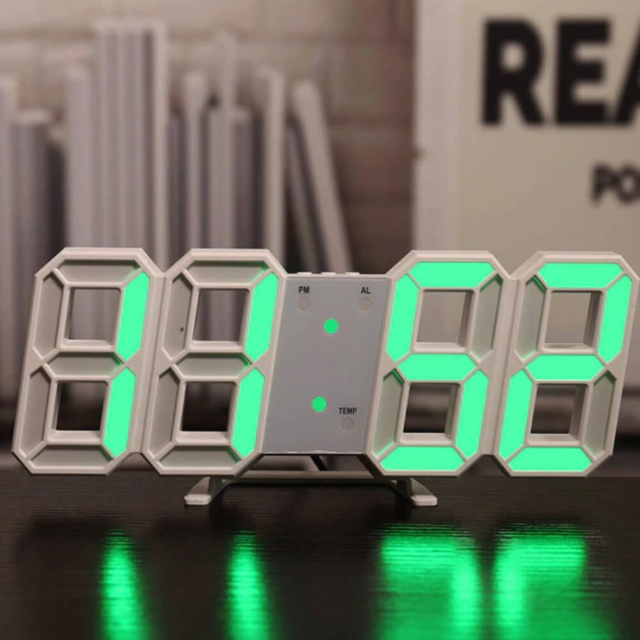 3D LED Digital Clock Limited Edition