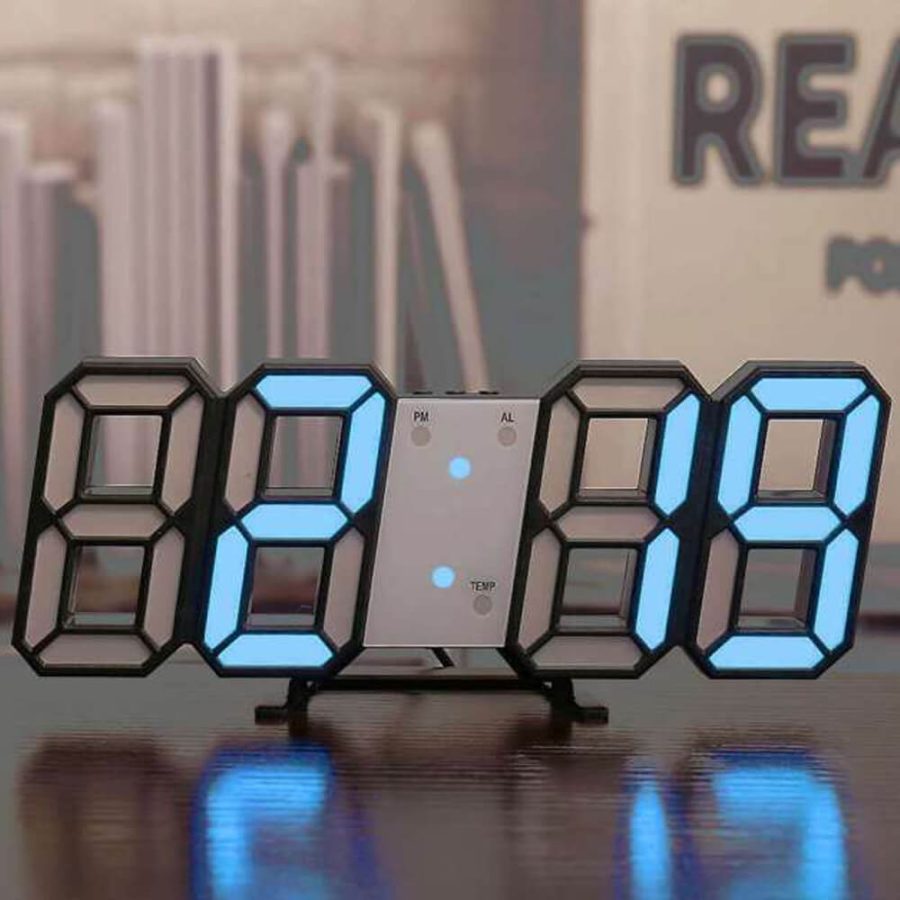 3D LED Digital Clock Limited Edition