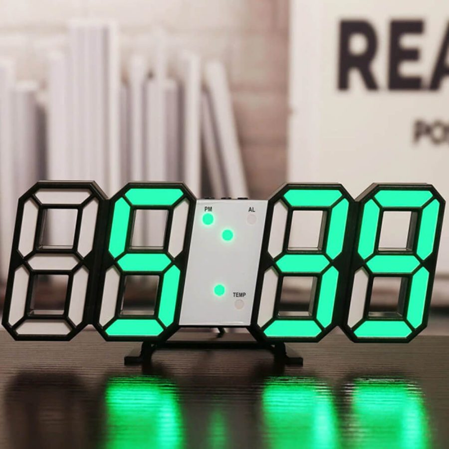 3D LED Digital Clock Limited Edition