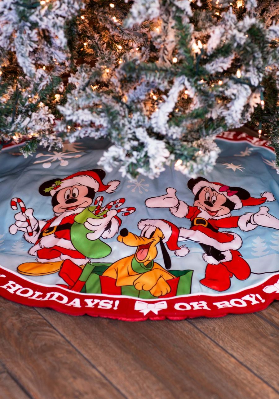 48 Mickey & Minnie Printed Satin Treeskirt