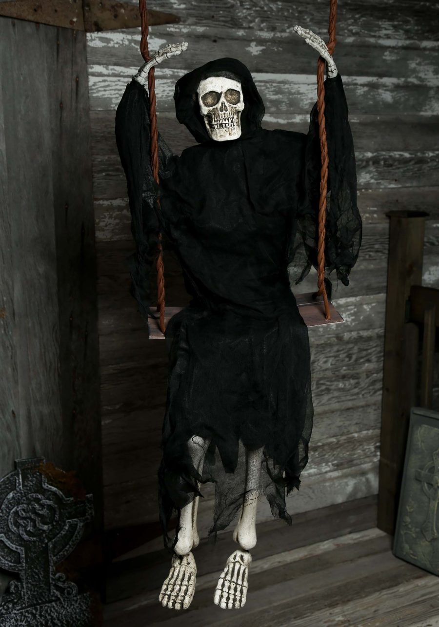 5FT Grim Reaper Swinging Decoration