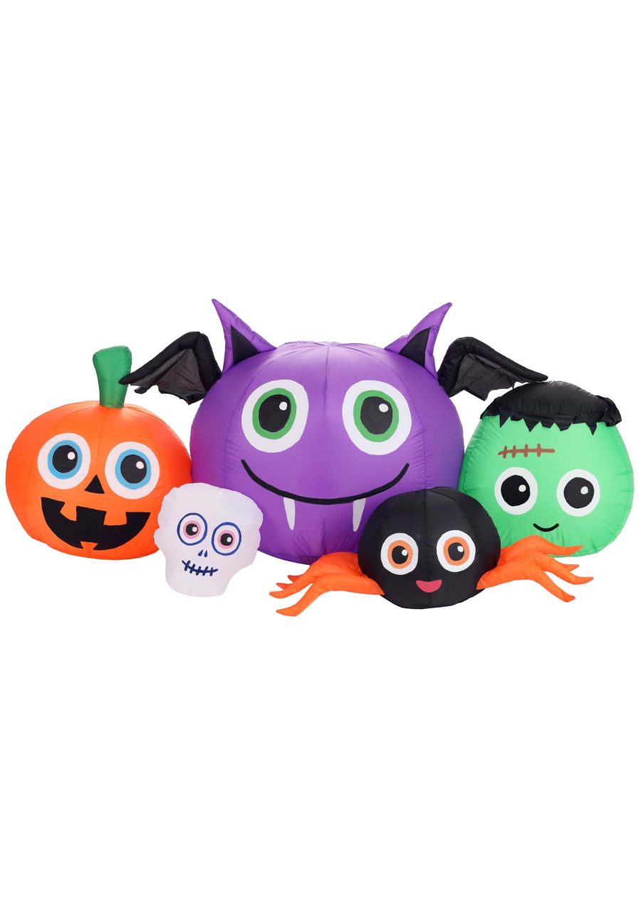 6FT Adorable Monster Party Inflatable Decoration