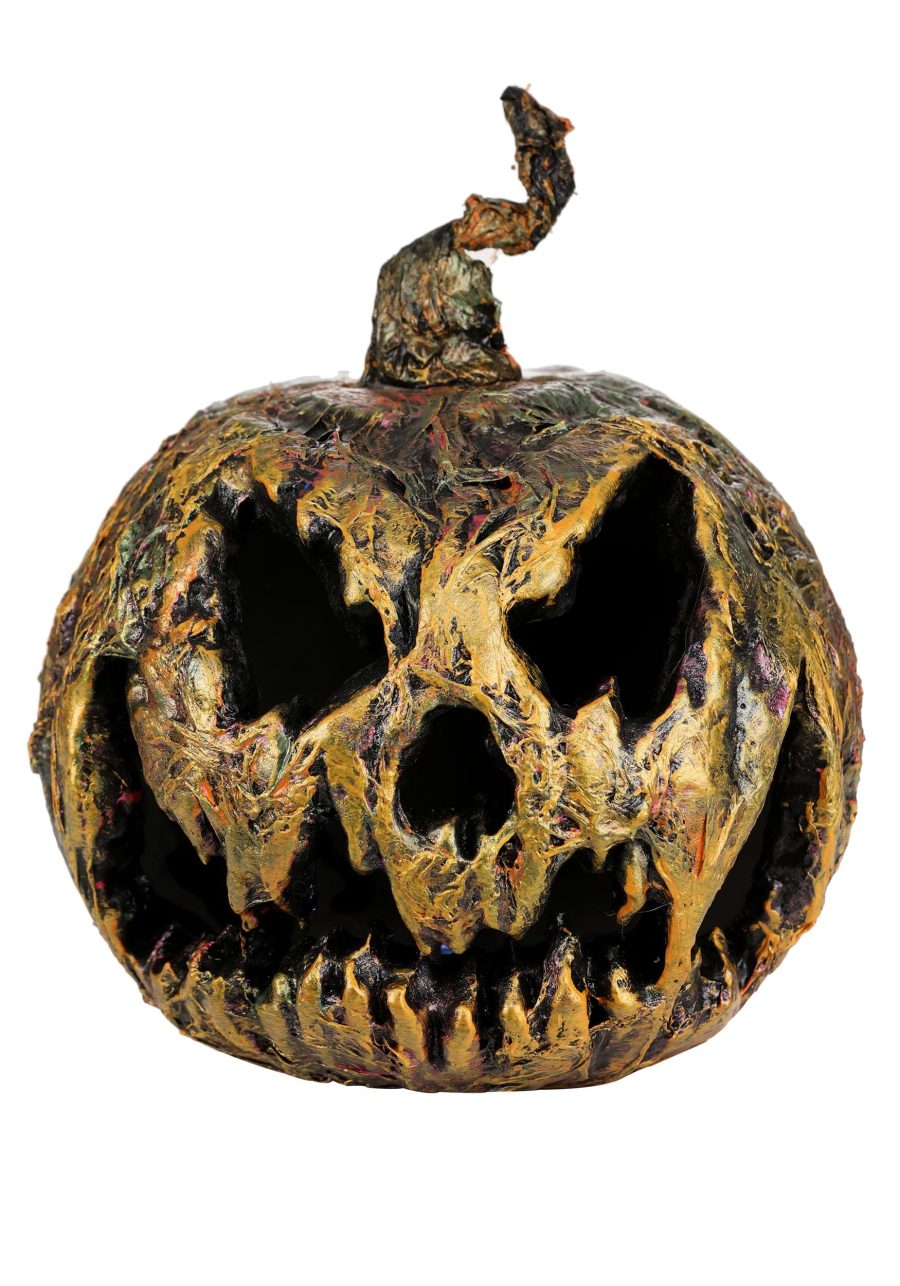 8.5-Inch Pumpkin with Color Change LED Lights Prop