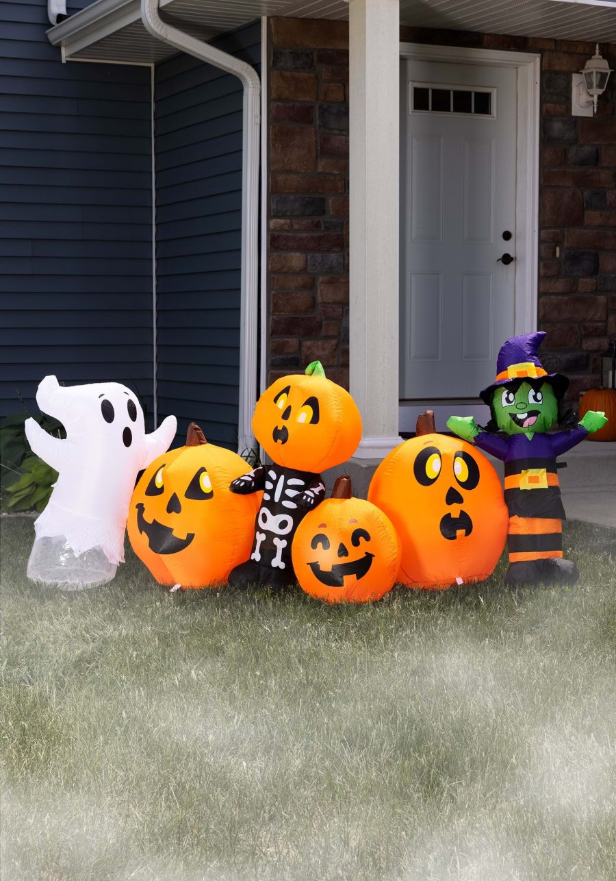 8FT Inflatable Jumbo Halloween Characters Decoration