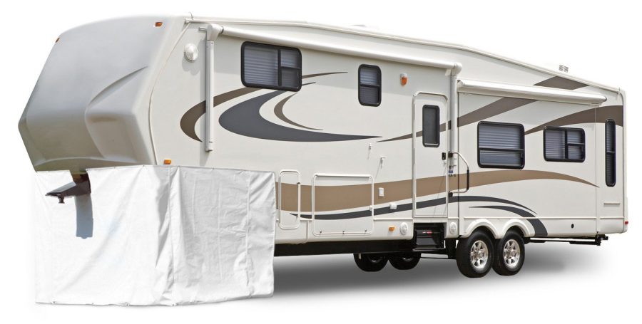 ADCO 3502 Polar White 64 INCH High x 266 INCH Length 5TH Wheel Skirt