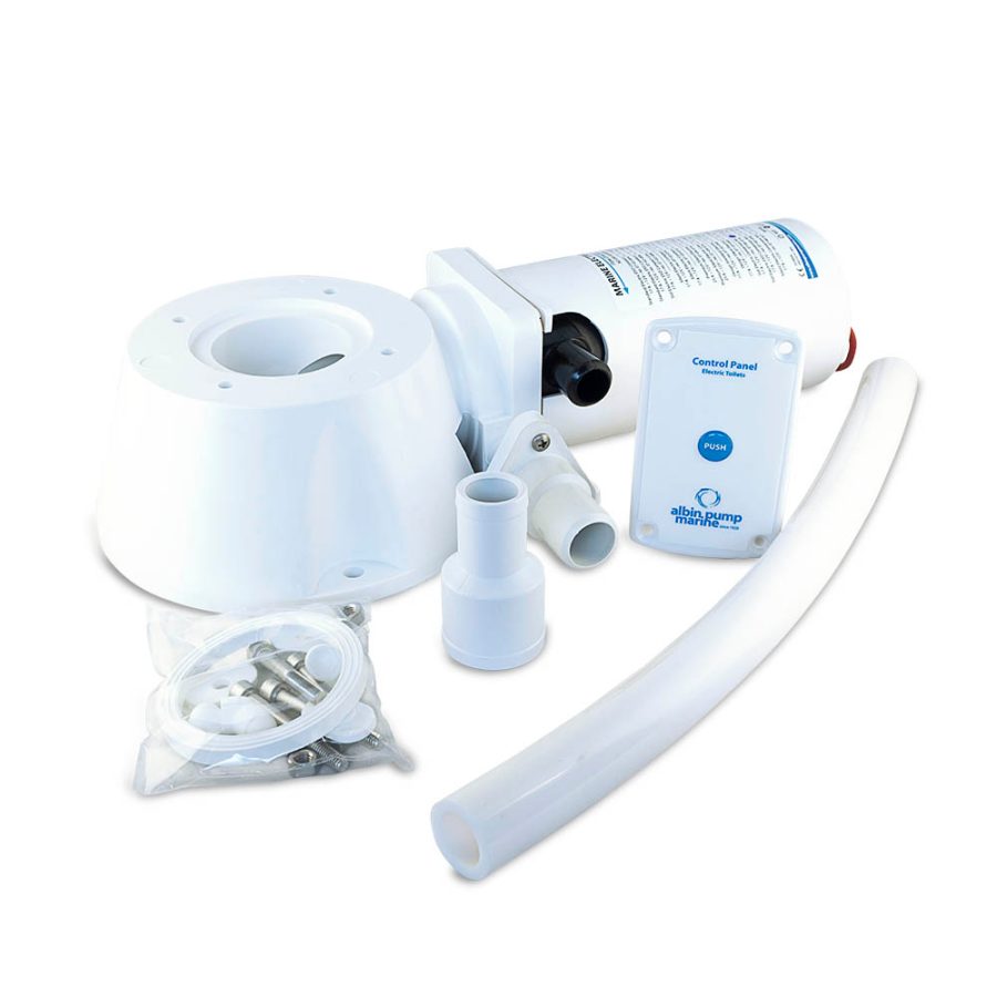 ALBIN 07-66-019 STANDARD ELECTRIC TOILET CONVERSION KIT - 12V