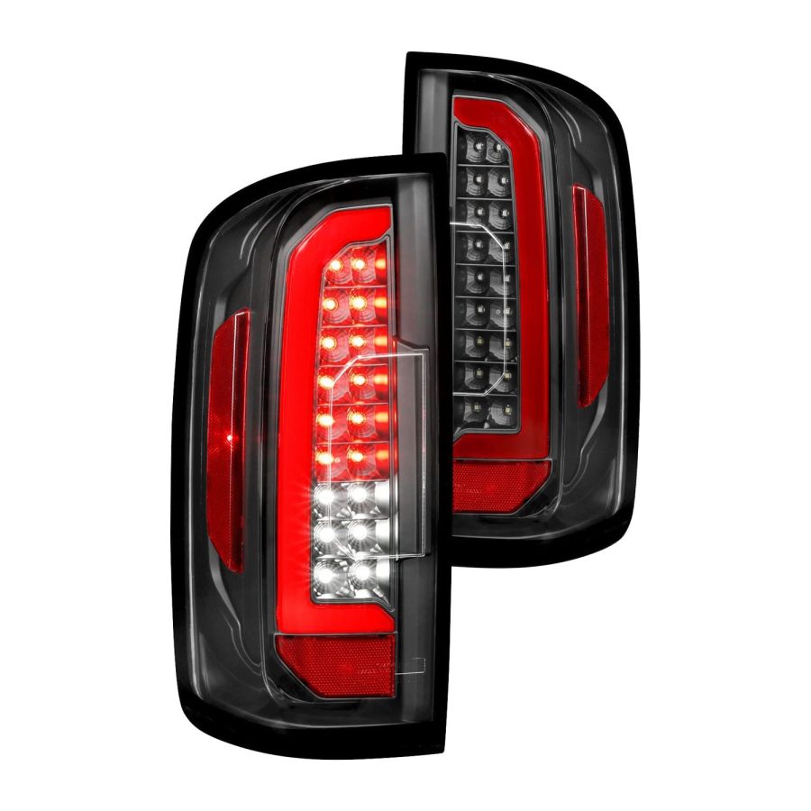 ANZO 311432 Black Fiber Optic LED Tail Lights