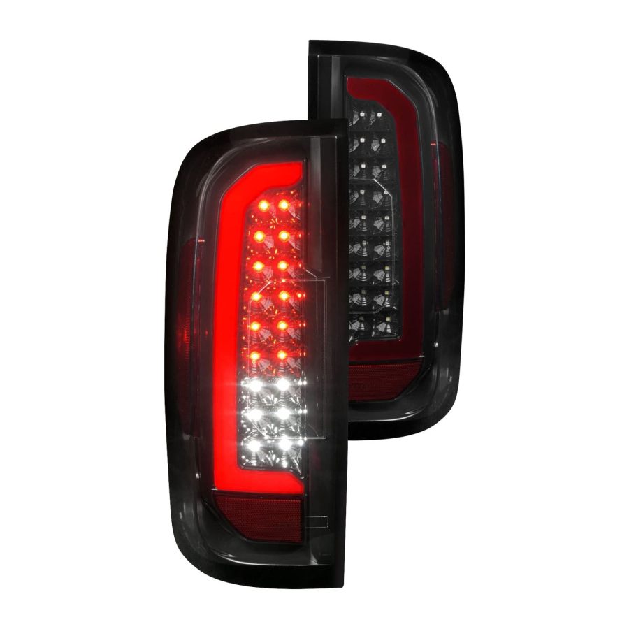 ANZO 311433 Black/Smoke Fiber Optic LED Tail Lights