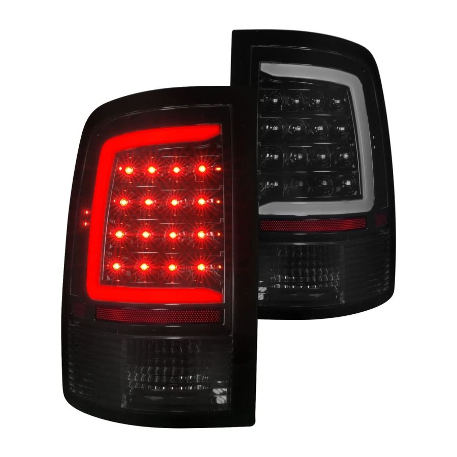 ANZO 311453 Black/Smoke Sequential Fiber Optic LED Tail Lights