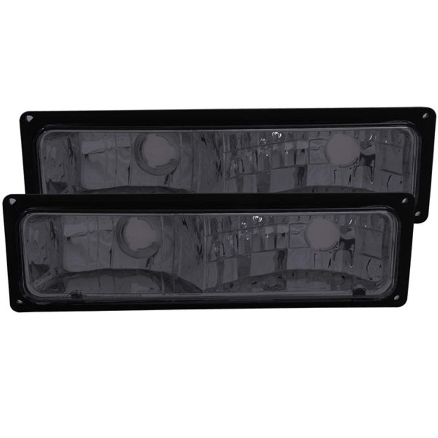 ANZO 511034 Chevrolet Smoke Parking Light Assembly (Pair)