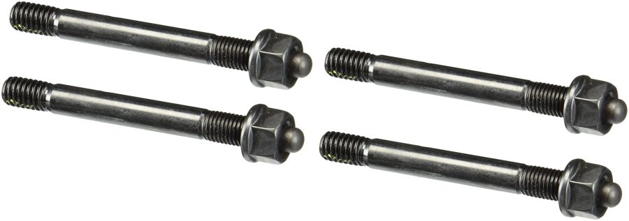 ARP 200-2408 Carburetor Stud Kit, Chrome Moly Steel With Black Oxide Finish, 4 Pack, For Select Moroso Applications With 1-1/4 INCH Spacer