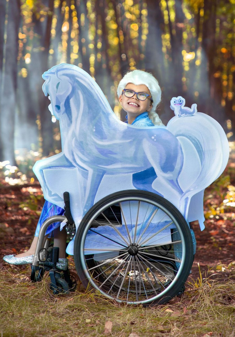 Adaptive Frozen Ice Nokk Wheelchair Cover Costume