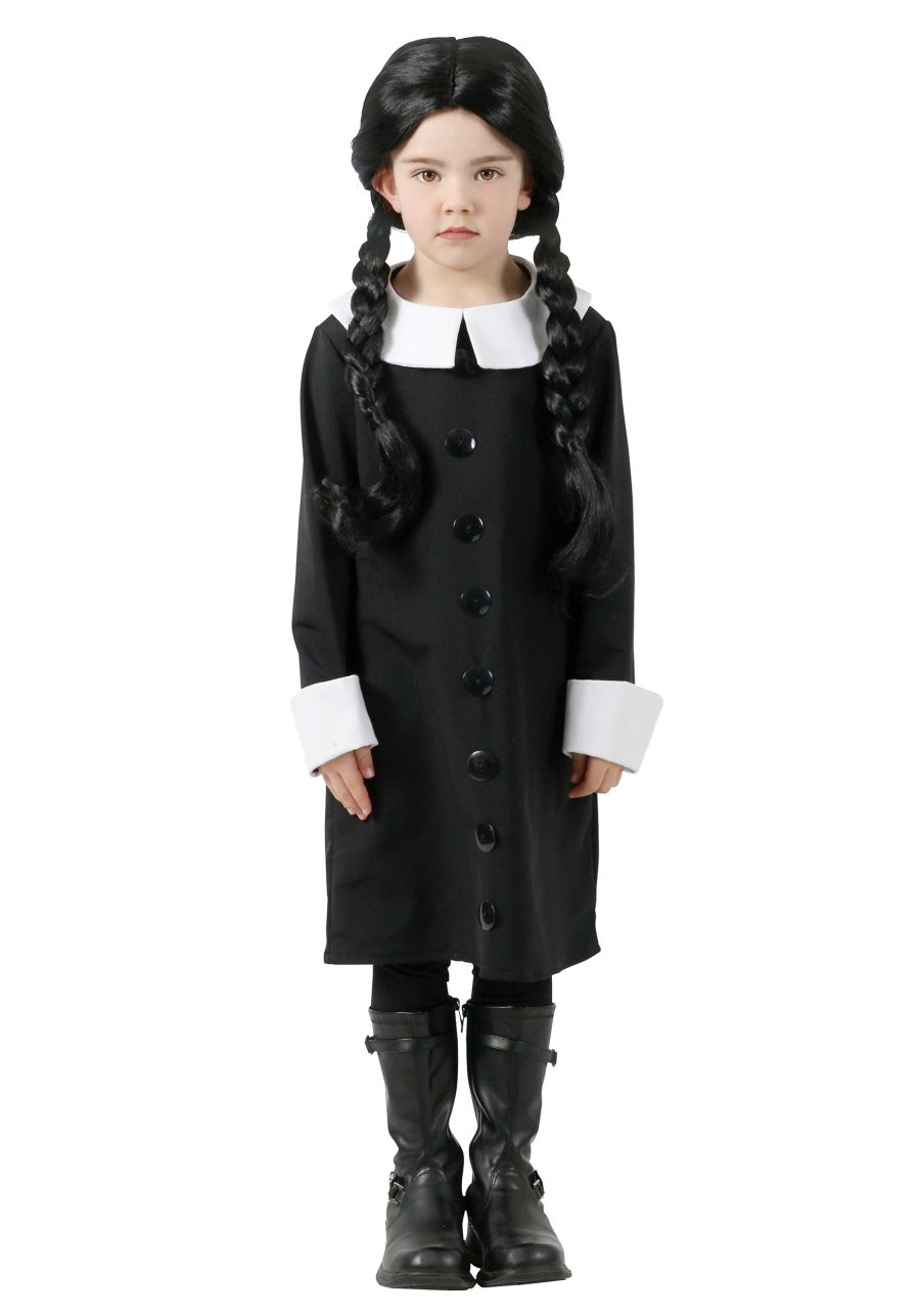 Addams Family Wednesday Addams Costume Kids