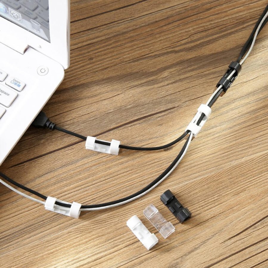 Adhesive Mini Cords Organizer