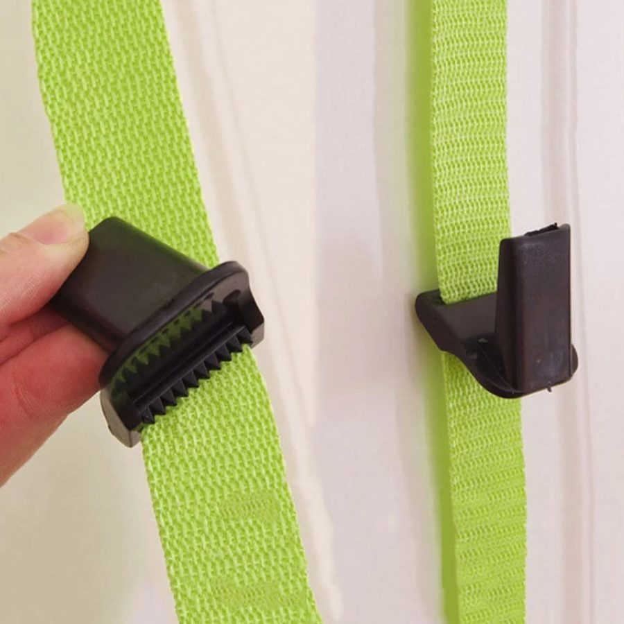 Adjustable Cap & Bag Door Rack